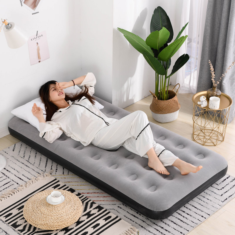Camping Cot Foldable - 1pc Premium 195cm Single Foldable Inflatable