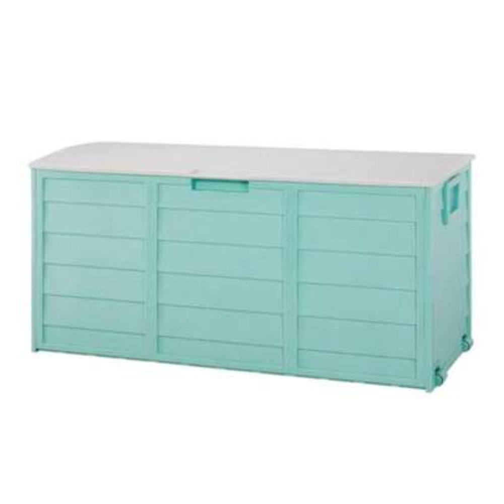 Garden Storage Box - 75 Gallon Large Resin Deck Box