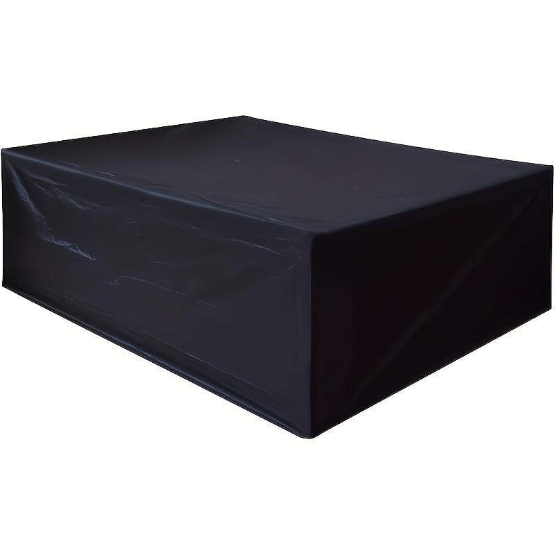 Outdoor Furniture With Covers - Black Outdoor Furniture Cover, 420D Oxford