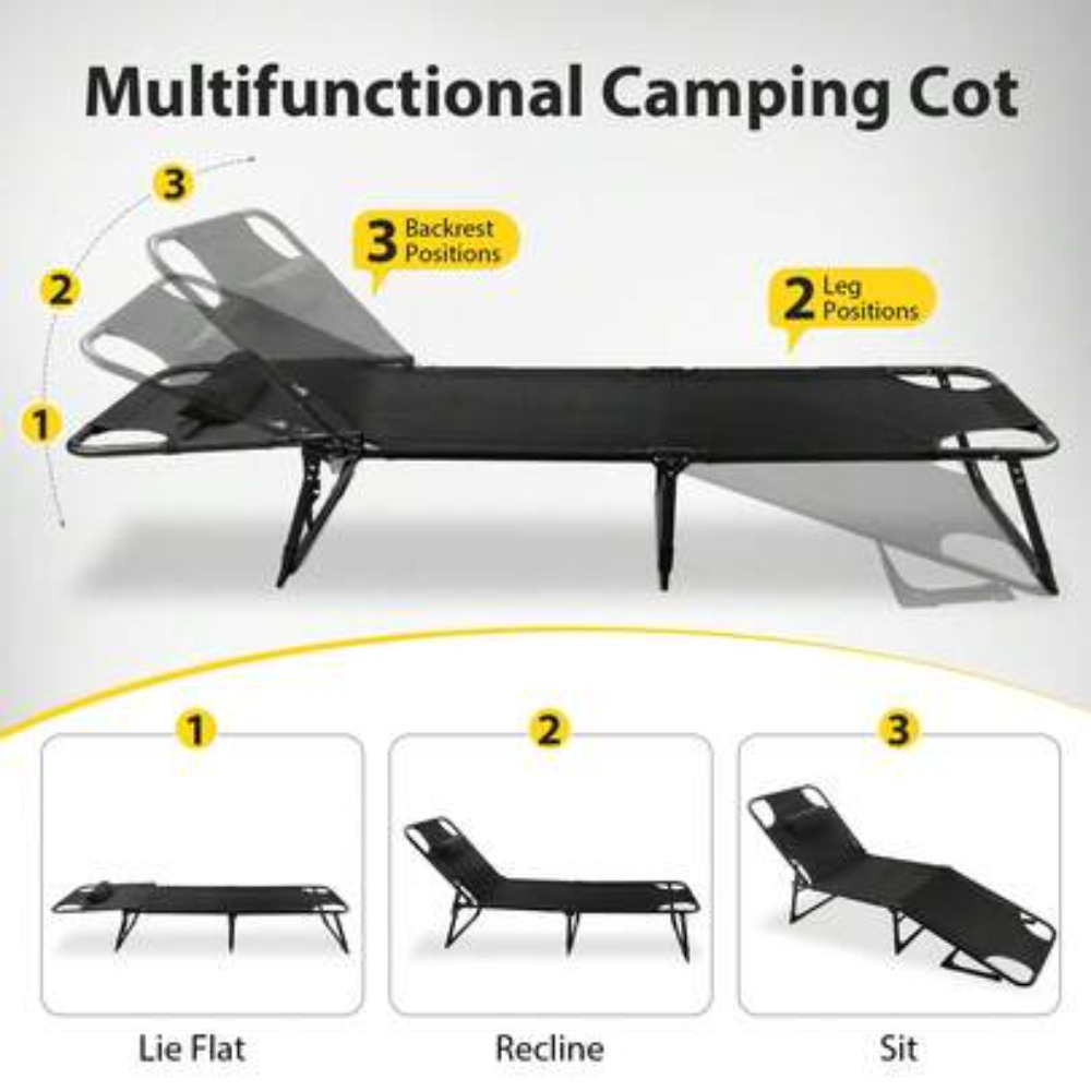 Heavy Duty Folding Camping Cot - огляд і ціна Camping Cot Foldable