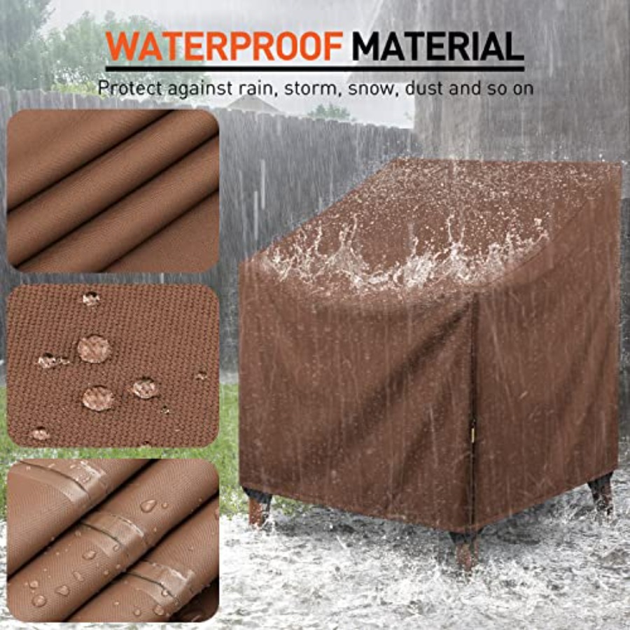 Waterproof Patio Chair Covers, - огляд і ціна Outdoor Furniture With Covers