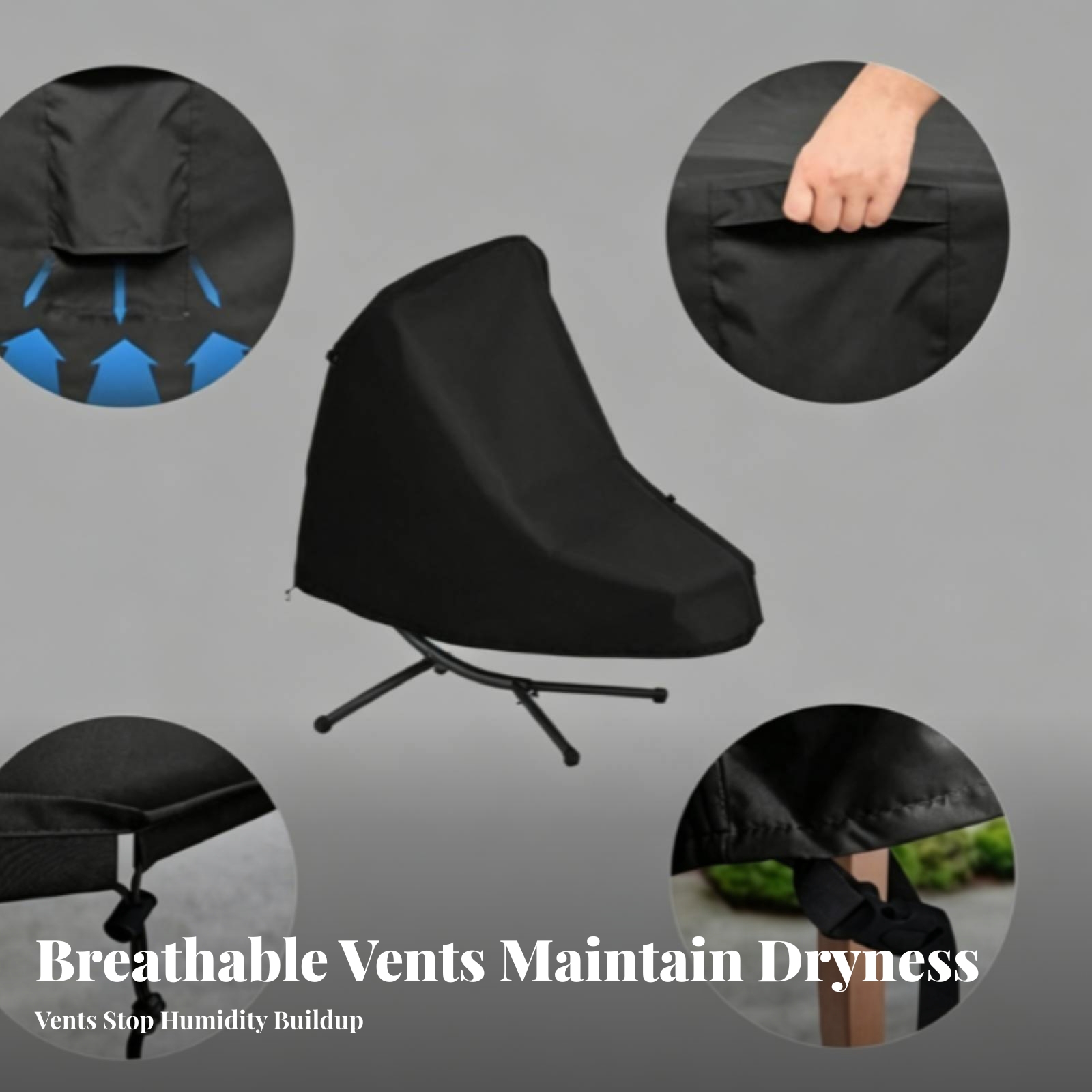 Suspended Chaise Cover Securin - огляд і ціна Outdoor Furniture With Covers