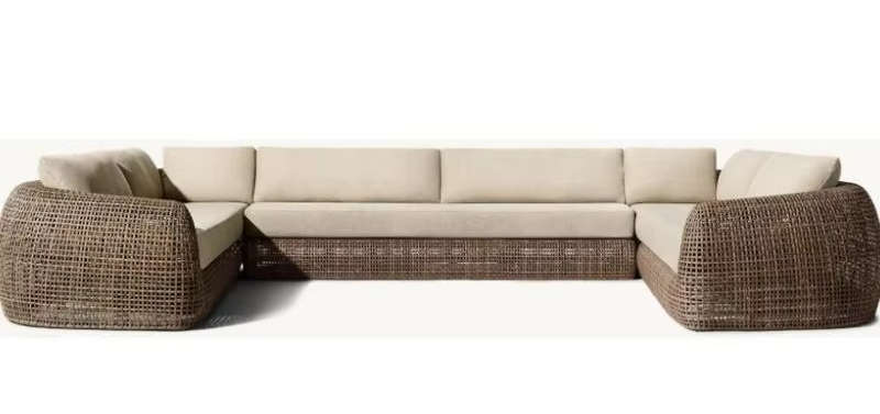 Hot Sale U-shape Modular Outdo - огляд і ціна Outdoor Furniture In Sale