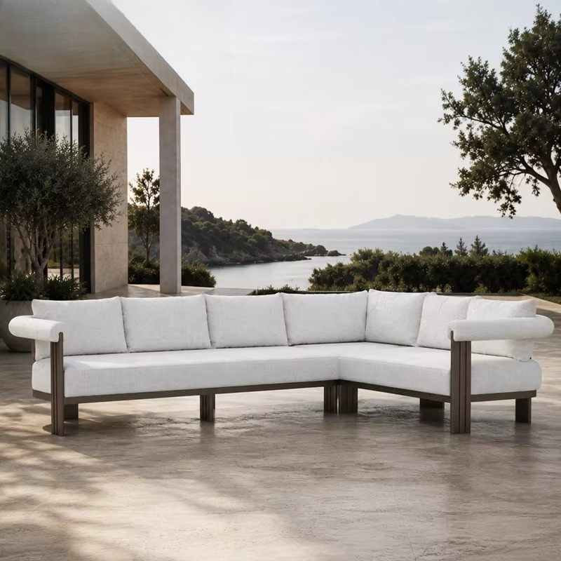 #Luxury Villa Sofa Set Modern  - огляд і ціна Outdoor Furniture L Shape
