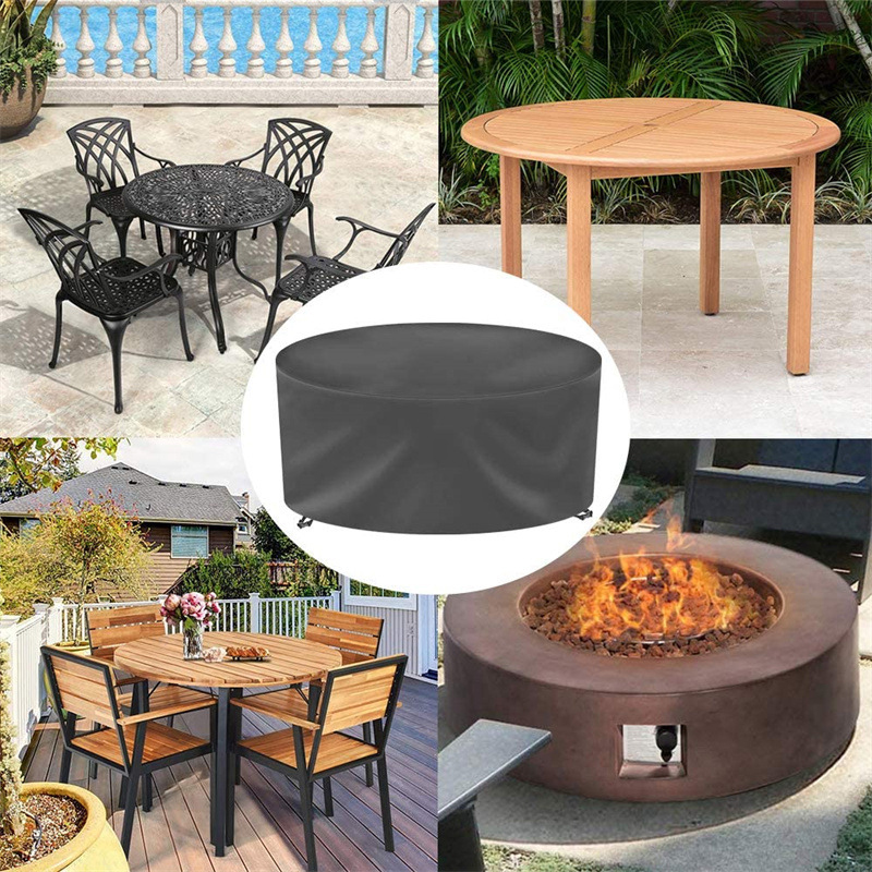 12 Sizes Round Furniture Cover - огляд і ціна Outdoor Furniture With Covers