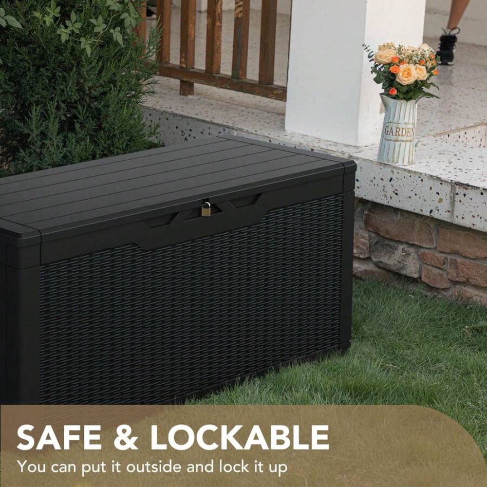 Large Lockable Outdoor Storage - огляд і ціна Garden Storage Box