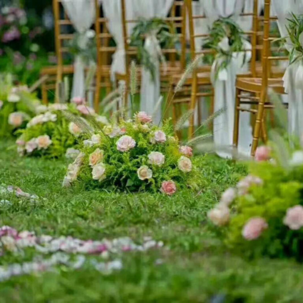 Elegant Gold Bamboo Chair Alum - огляд і ціна Outdoor Furniture Rental For Party