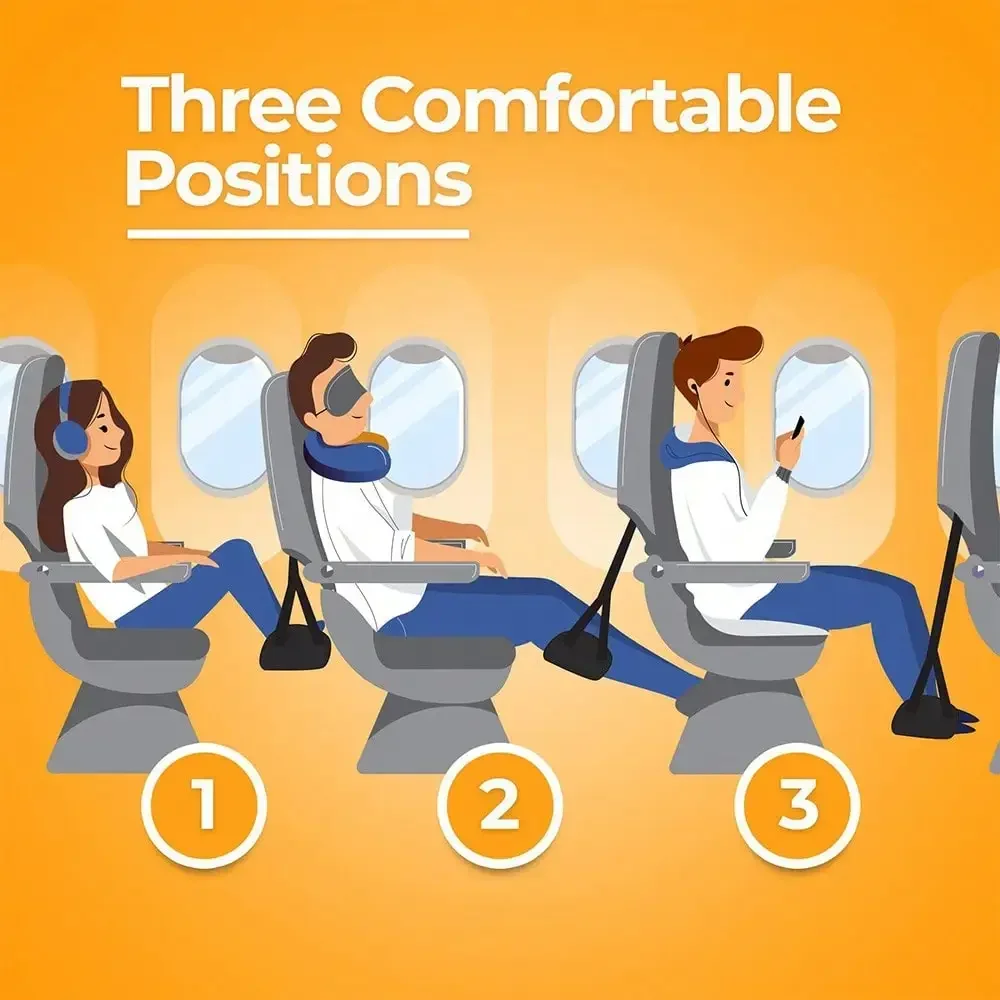 Travel Rest Hanging Footstool  - огляд і ціна Outdoor Furniture Hay