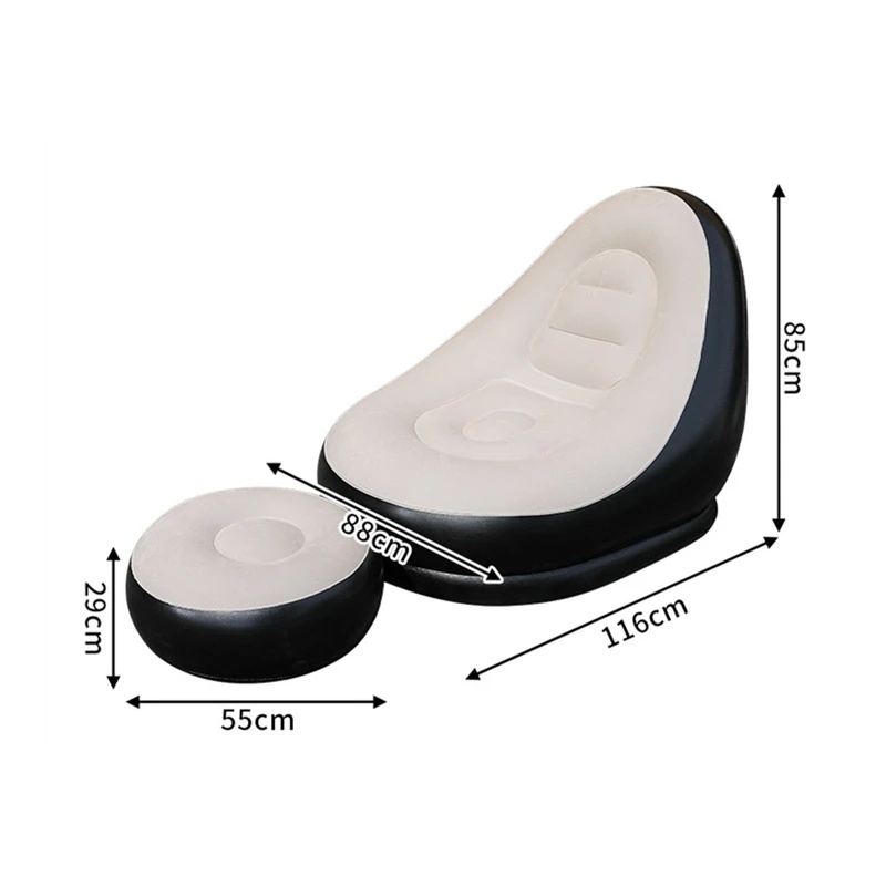 Lazy Couch Sofas Inflatable Ch - огляд і ціна Outdoor Furniture Recliner Set