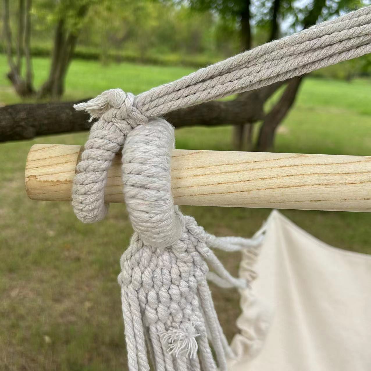 1pc Leisure Fabric Hammock Cha - огляд і ціна Outdoor Furniture For Cafe
