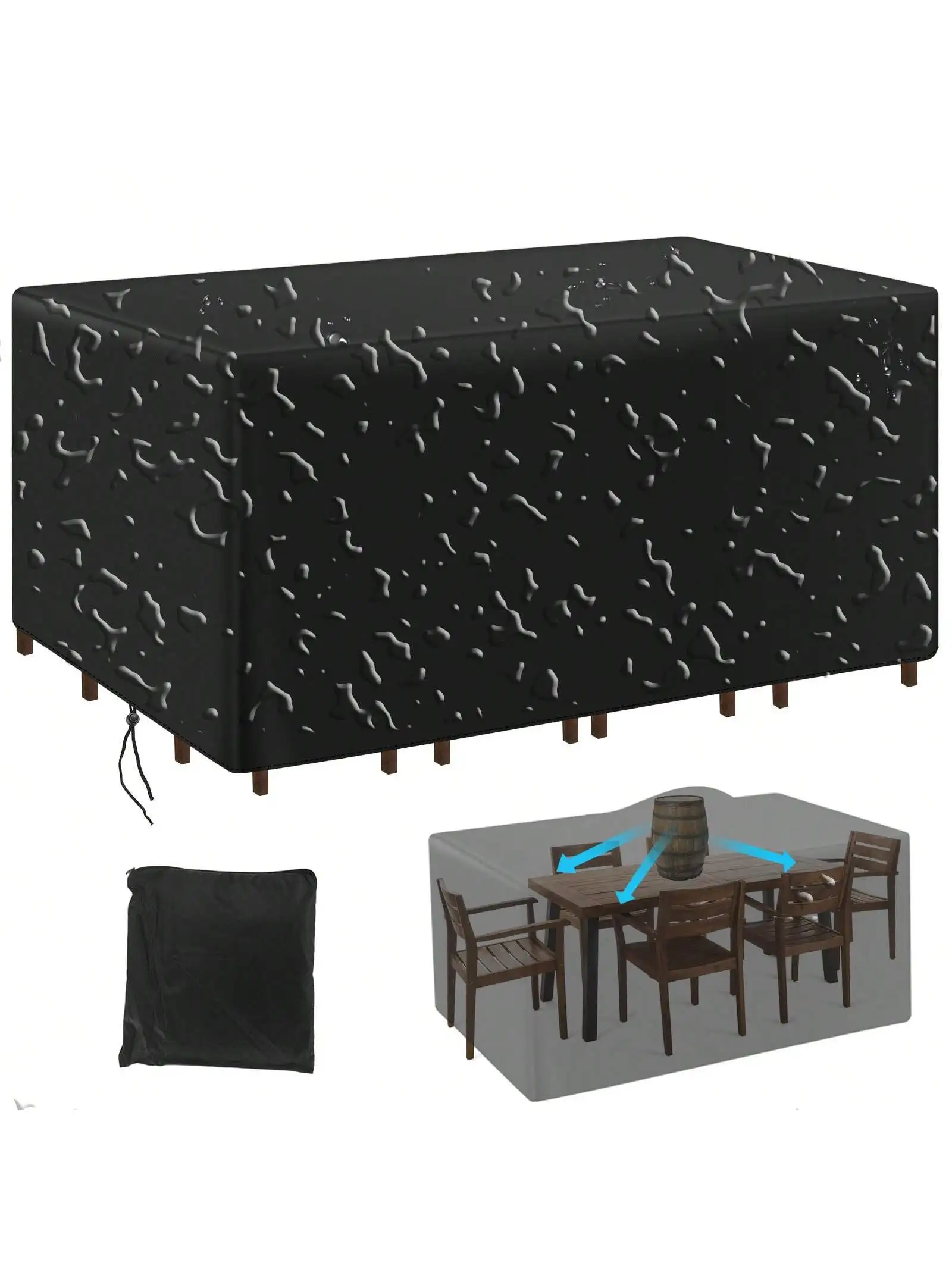 Multi-Size Outdoor Patio Garde - огляд і ціна Outdoor Furniture With Covers