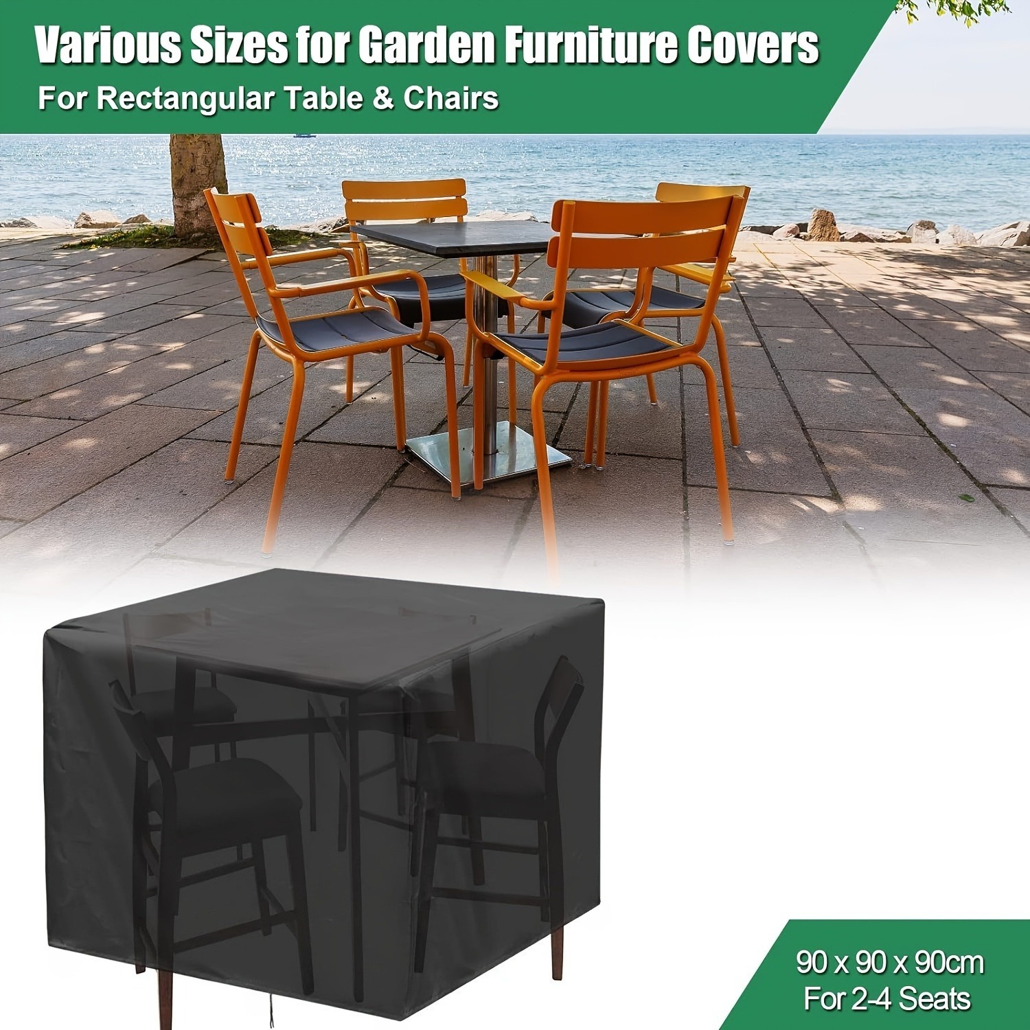 Heavy-Duty 210D Outdoor Garden - огляд і ціна Outdoor Furniture With Covers