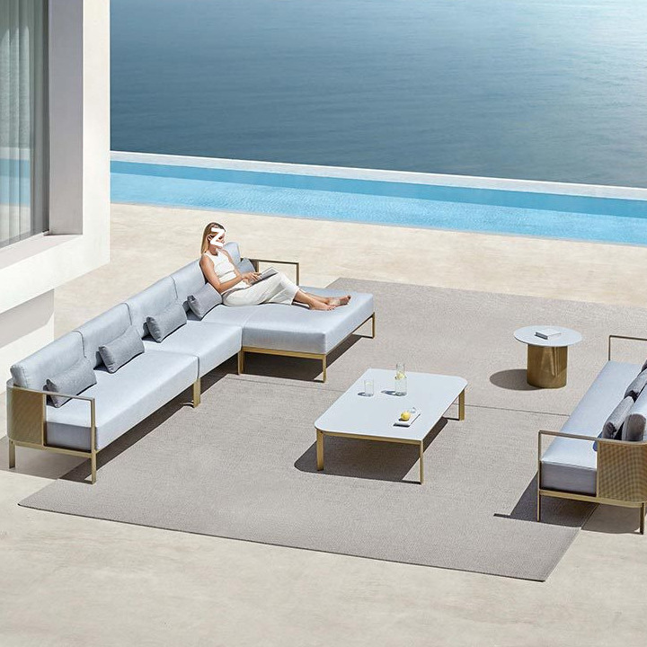 Outdoor Stainless Steel Sofa T - огляд і ціна Outdoor Furniture In Sale