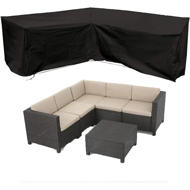 Anti-UV L-shaped Outdoor Sofa  - огляд і ціна Outdoor Furniture L Shape