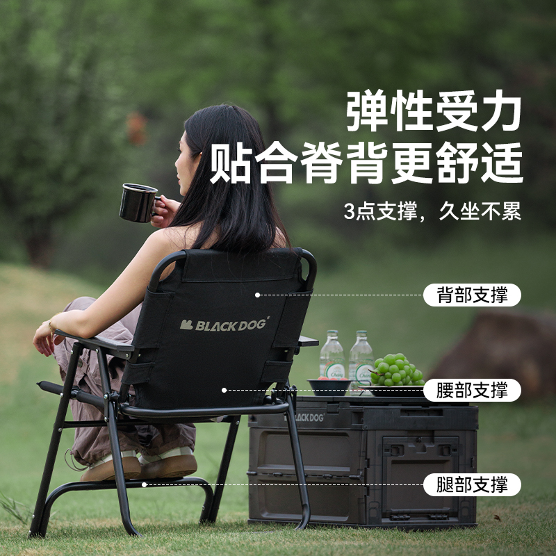 Black Dog Outdoor Camping Chai - огляд і ціна Outdoor Furniture Recliner Set