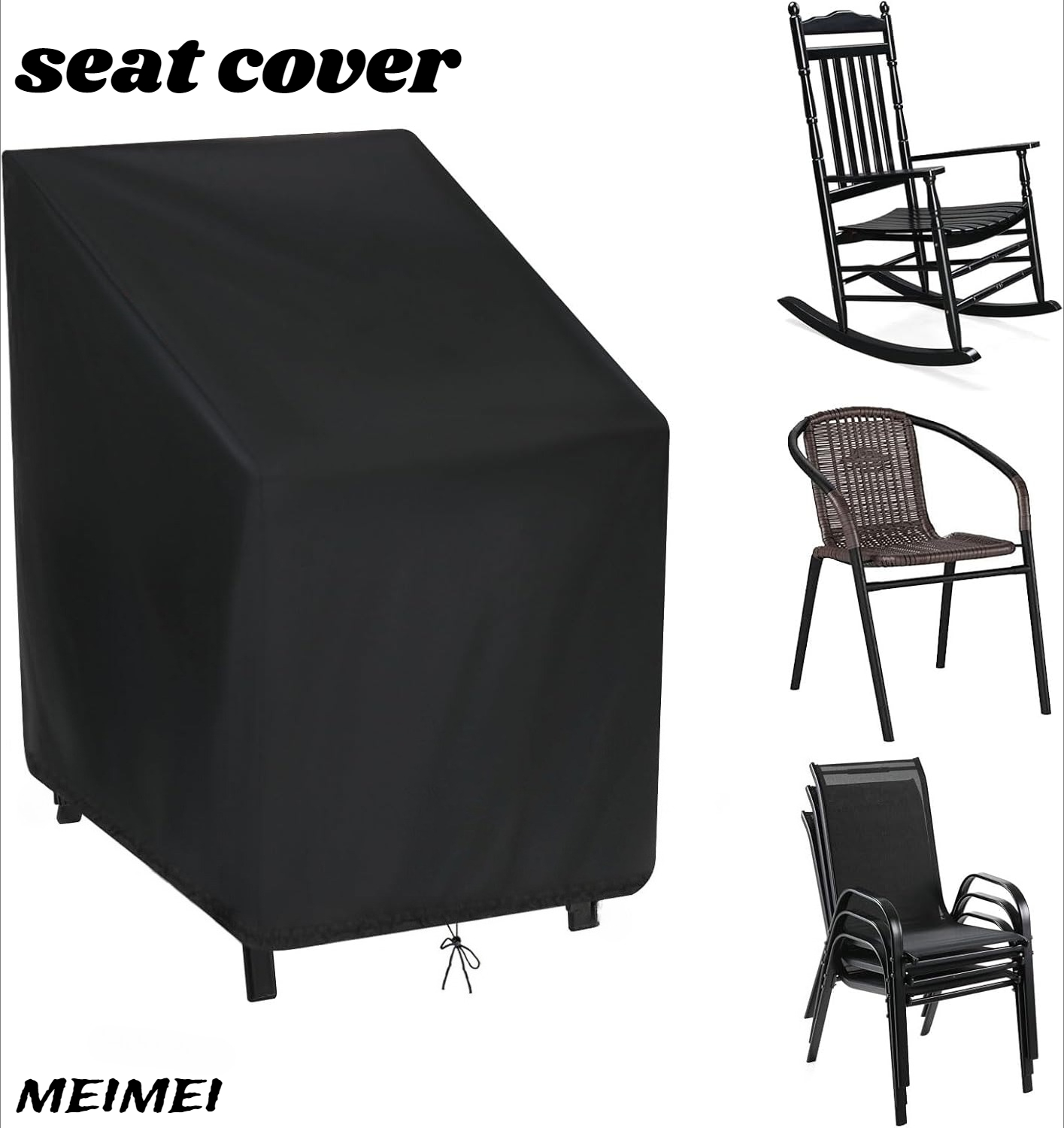 Stacked Chair Dust Cover Stora - огляд і ціна Outdoor Furniture With Covers