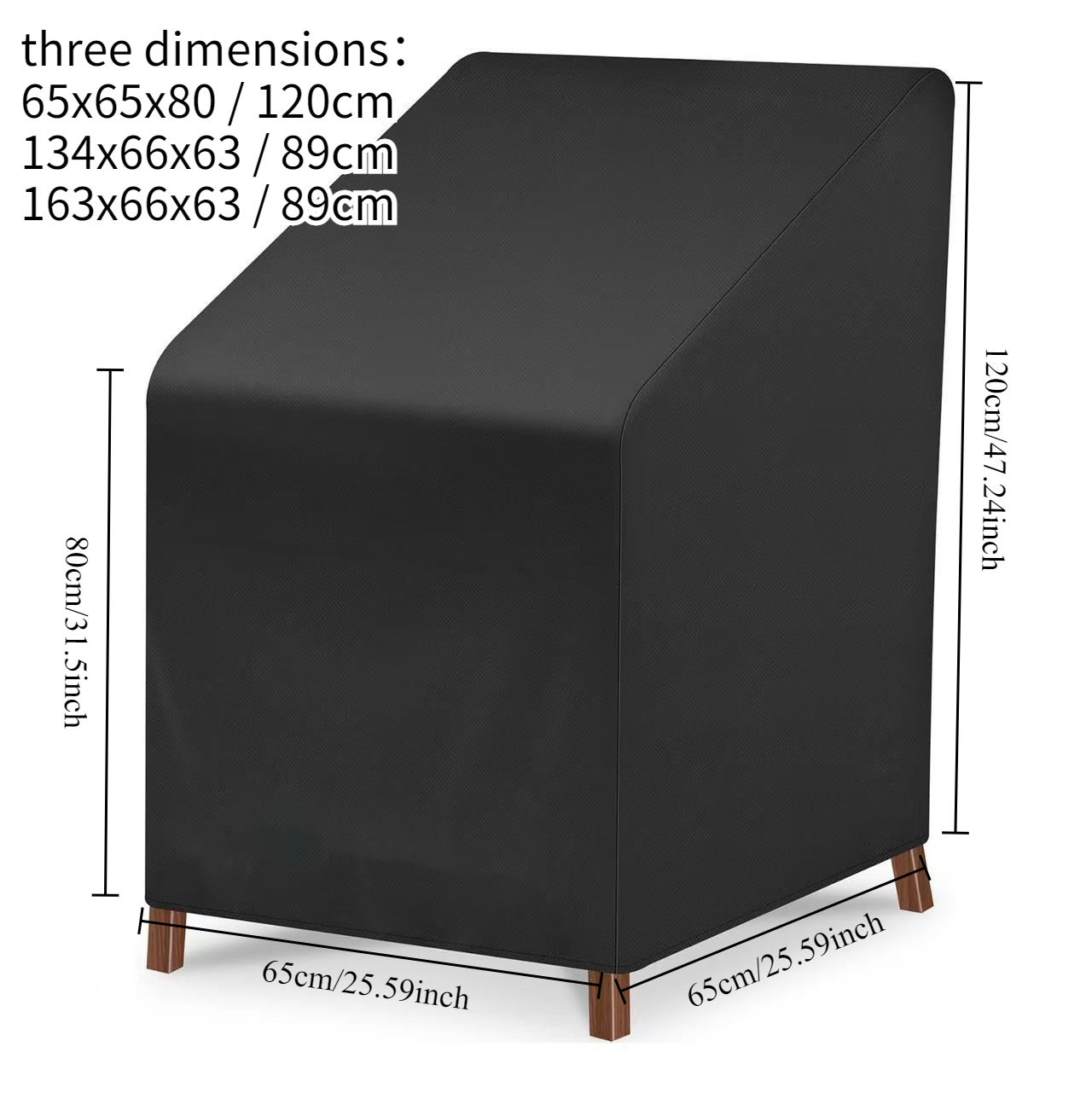 Stacked Chair Dust Cover Stora - огляд і ціна Outdoor Furniture With Covers