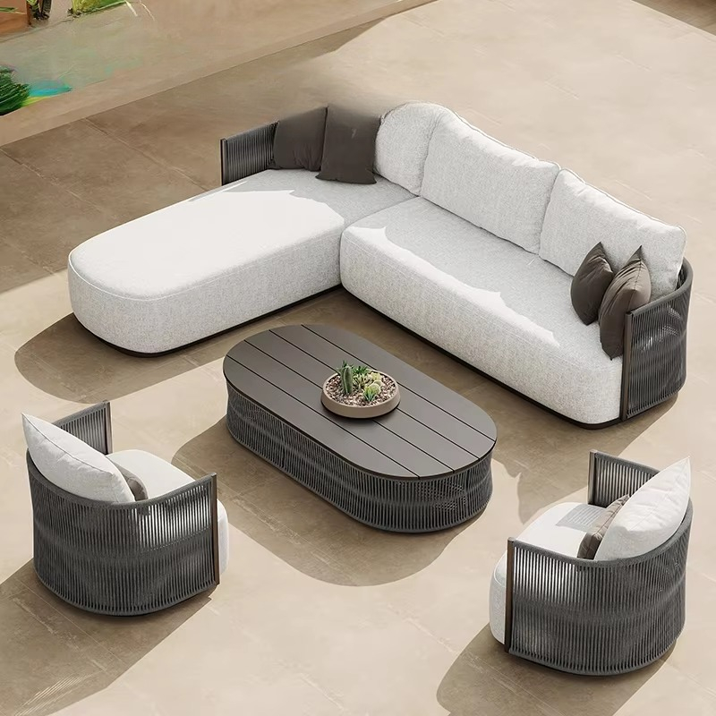 Patio Set Garden Pool Rope Mod - огляд і ціна Outdoor Furniture L Shape