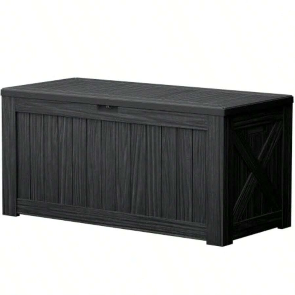 120 Gallon Deck Box Outdoor St - огляд і ціна Garden Storage Box