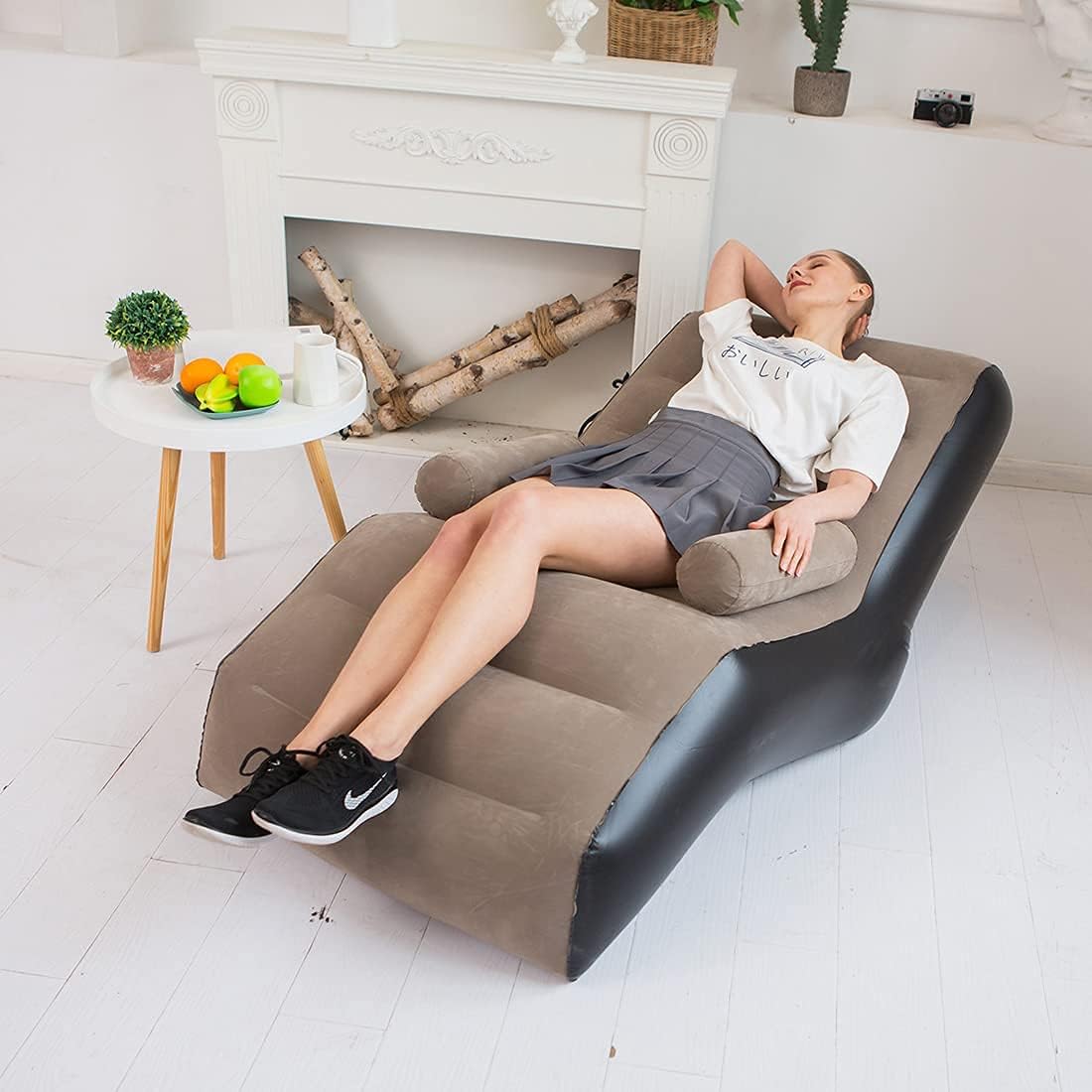 Folding Lazy Sofa,Inflatable L - огляд і ціна Outdoor Furniture Hay
