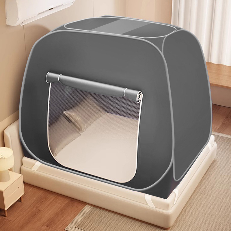 2026 New Grey /Blue Single Doo - огляд і ціна Camping Cot Foldable