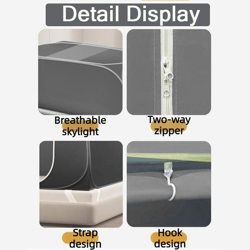 2026 New Grey /Blue Single Doo - огляд і ціна Camping Cot Foldable