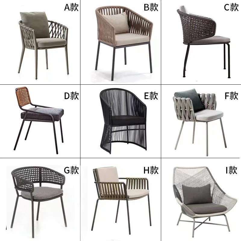 Weatherproof PE Rattan Outdoor - огляд і ціна Outdoor Furniture For Cafe