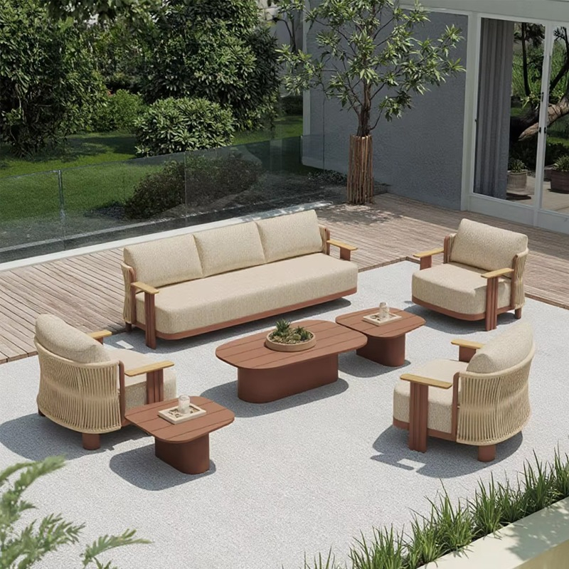 Holiday Villa Outdoor Sofa Set - огляд і ціна Outdoor Furniture L Shape