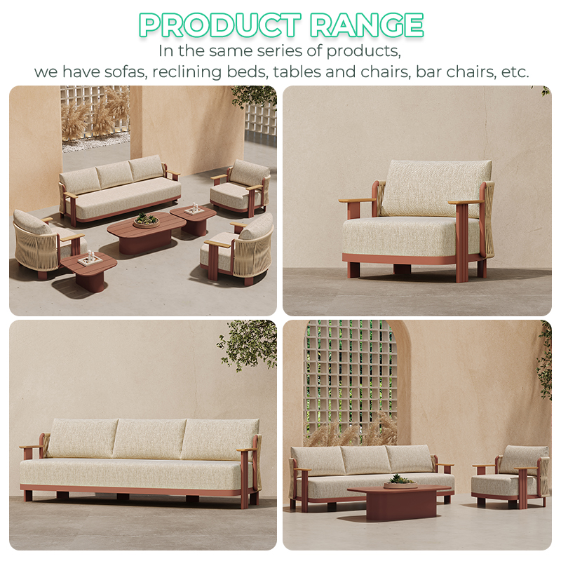 Holiday Villa Outdoor Sofa Set - огляд і ціна Outdoor Furniture L Shape