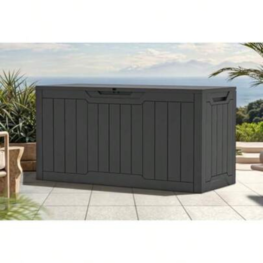 80 Gallon Waterproof Deck Box  - огляд і ціна Garden Storage Box