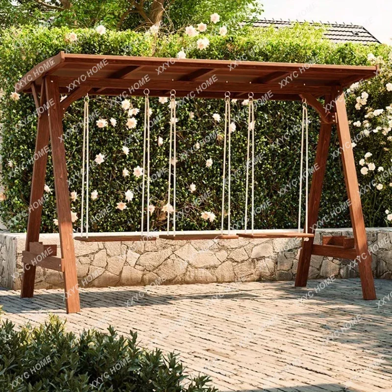 hot sale Wooden Outdoor Swings - огляд і ціна Outdoor Furniture In Sale